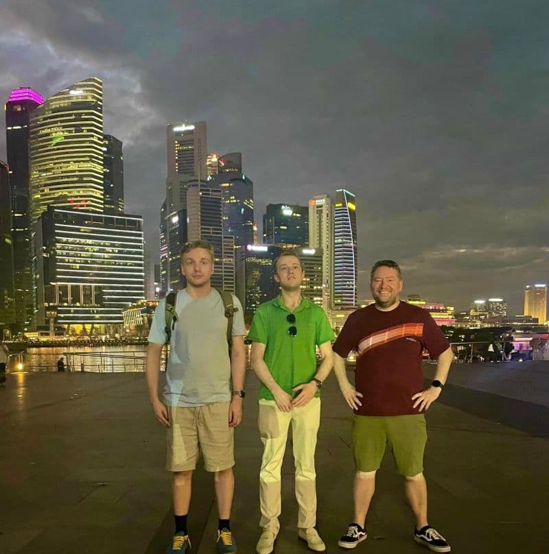 Trigan in Singapore for Techscaler Programme