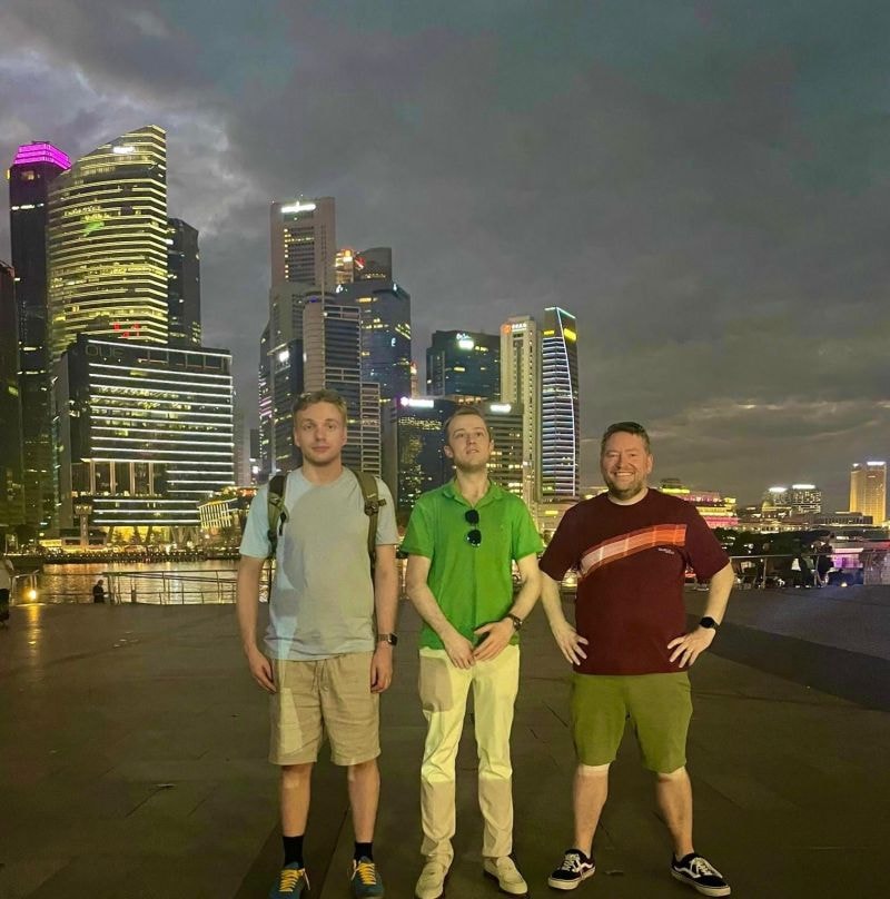 Trigan in Singapore for Techscaler Programme